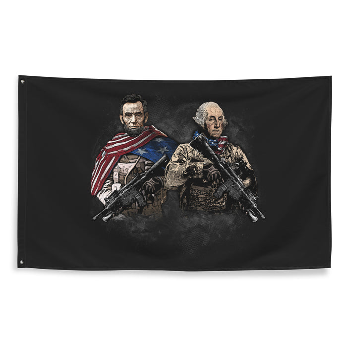 Presidential Soldiers Wall Flag