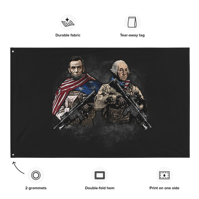 Presidential Soldiers Wall Flag