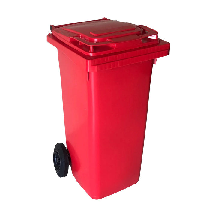Prügikonteiner 120L prügikast punane