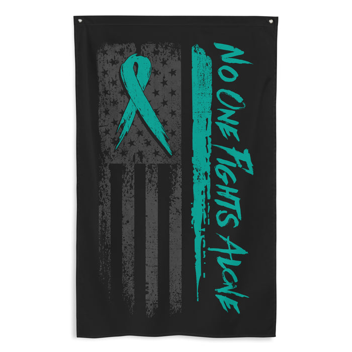 PTSD: No One Fights Alone 2.0 Wall Flag
