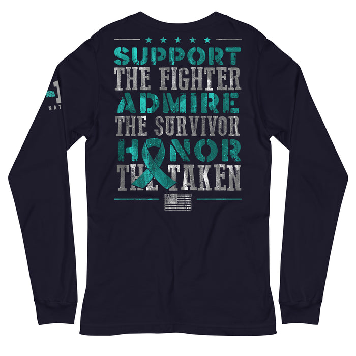 PTSD: Support Admire Honor Long Sleeve