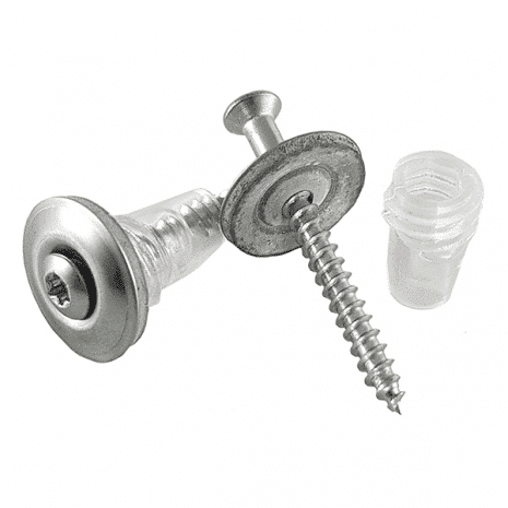 Puidukruvid roostevaba 4,5x45mm + alustugi
