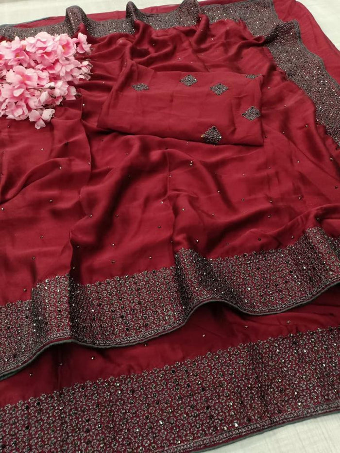 Rangoli Fancy Saree with Blouse
