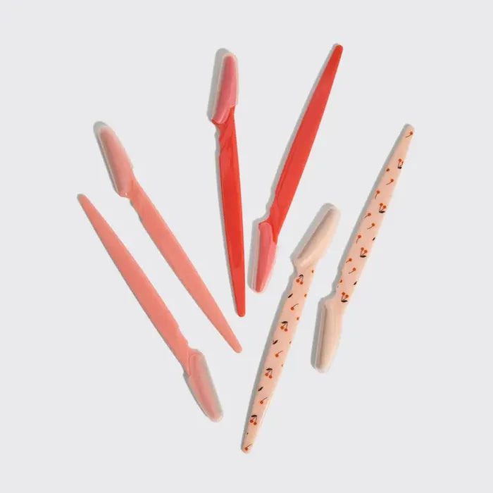 Recycled Plastic Dermaplaners 6pc Set - Asstd Cherry Blossom – alternate view 3