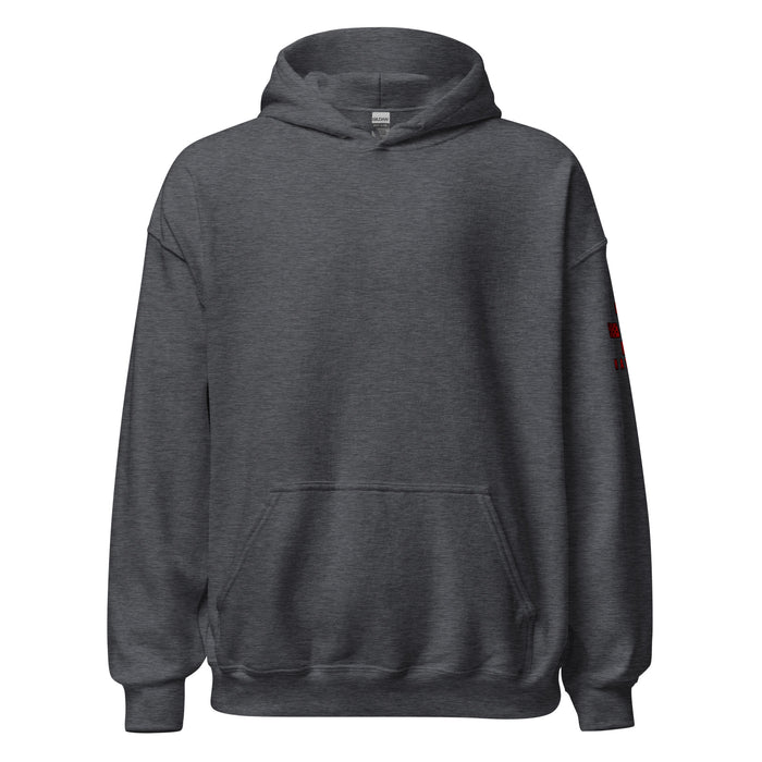 Red Carbon Onyx American Flag Hoodie