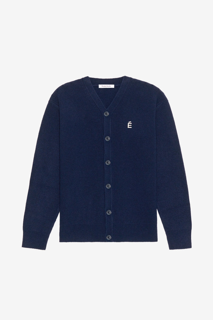 ETUDES STUDIO REGULAR CARDIGAN É T4 / NAVY