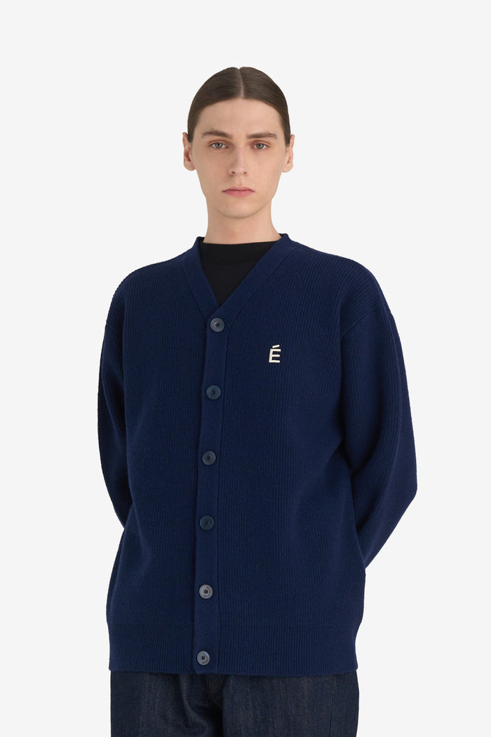 ETUDES STUDIO REGULAR CARDIGAN É T4 / NAVY