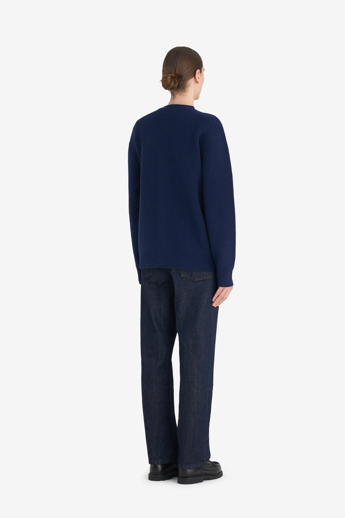 ETUDES STUDIO REGULAR CARDIGAN É T4 / NAVY