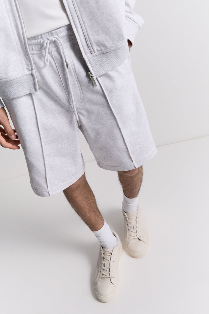 LIGHT GREY MELANGE