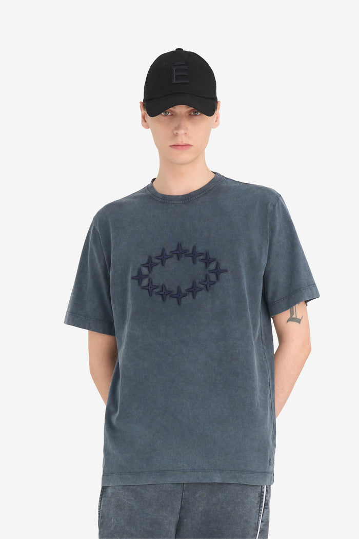 REGULAR T-SHIRT SKY XXS / NAVY