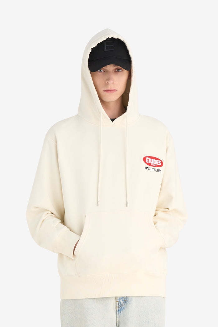 RELAX HOODIE MAKE IT YOURS XXS / IVORY