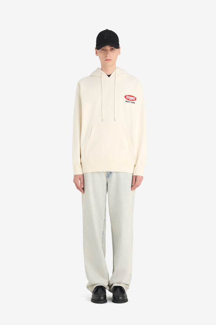 RELAX HOODIE MAKE IT YOURS XXS / IVORY