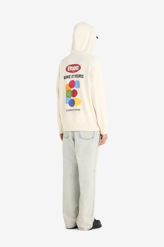 RELAX HOODIE MAKE IT YOURS XXS / IVORY