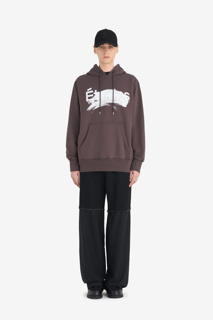 RELAX HOODIE SMUDGED XXS / SHALE