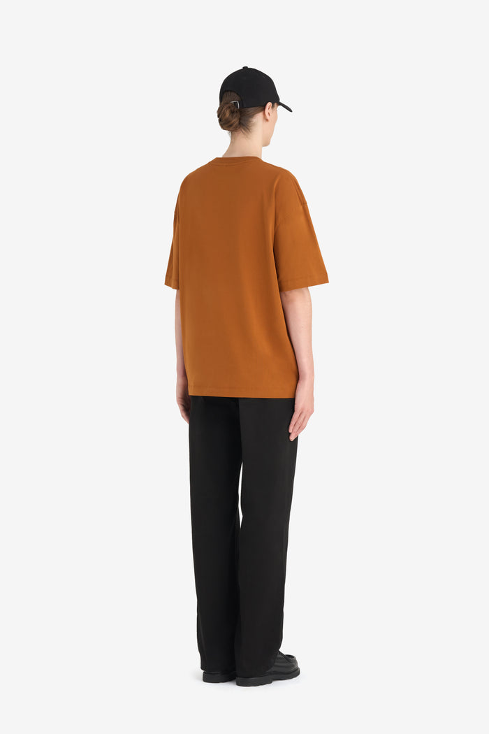 RELAX T-SHIRT STARS XXS / CAMEL