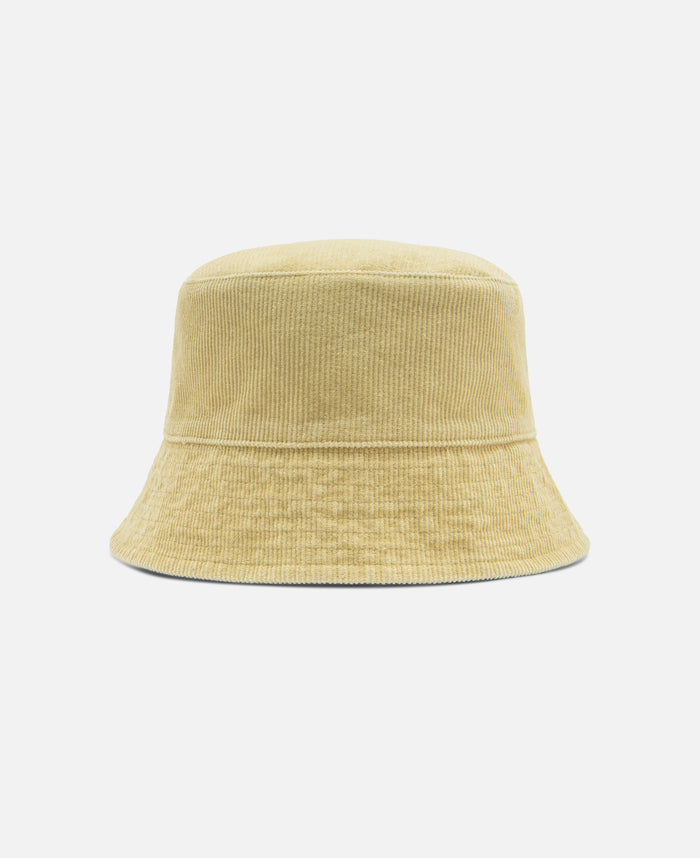 Reversible Corduroy Bucket Hat (Beige)