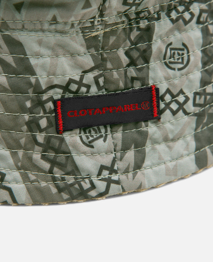 Reversible Corduroy Bucket Hat (Beige)