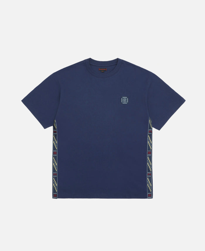 Ribbon Badge T-Shirt (Navy)