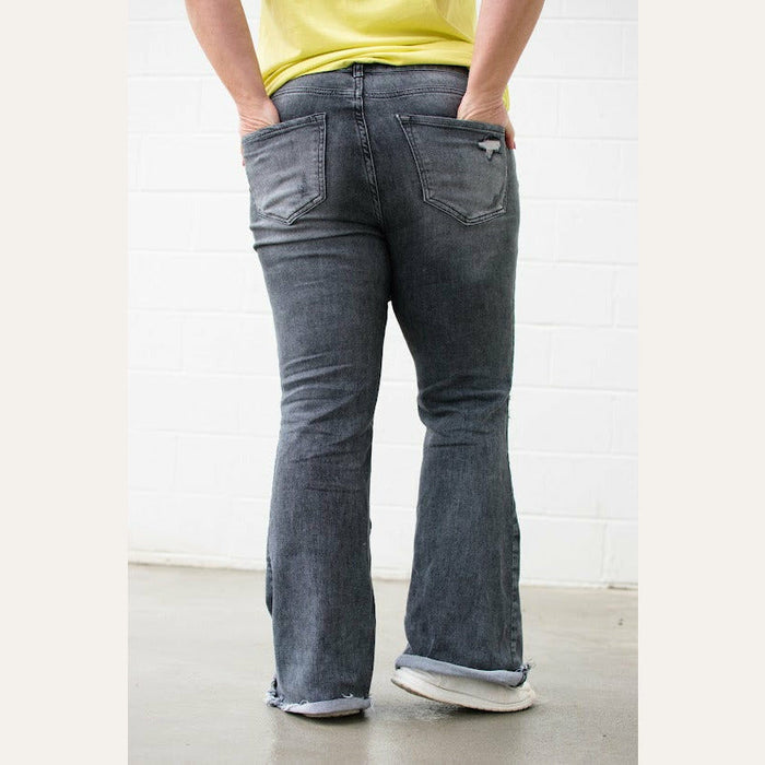 Risen Mid Rise Flares  risen jeans