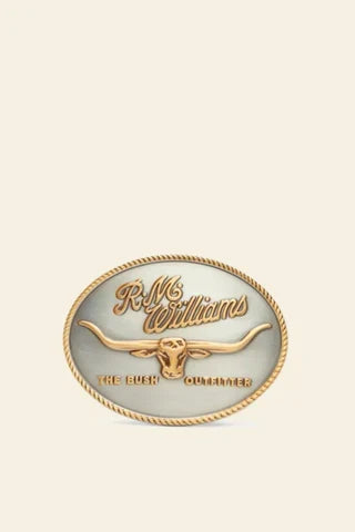 RM Williams Logo Belt Buckle