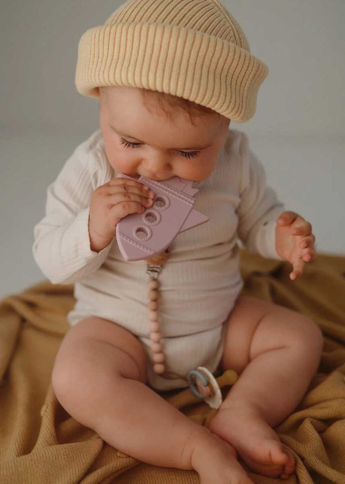 Rocket Teether - Soft Lilac