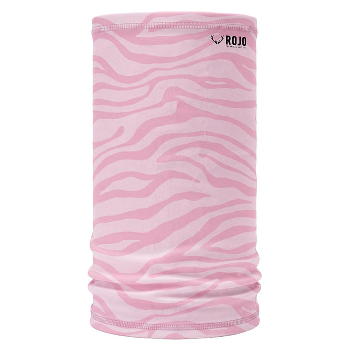 Rojo Ultra Neck Tube - Zebralicious Pink-a-Boo