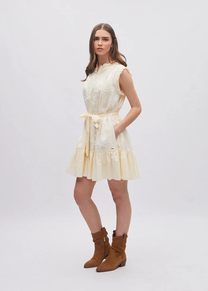 Sable Dress Butter Yellow