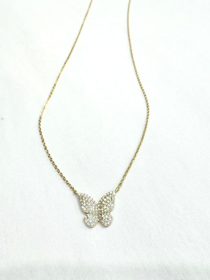 Sally Gold Sterling Necklace
