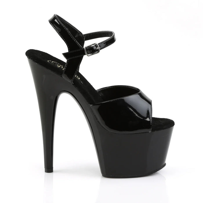 Sandalia Pleaser Adore ADO709/B/M - Negro - Brillante