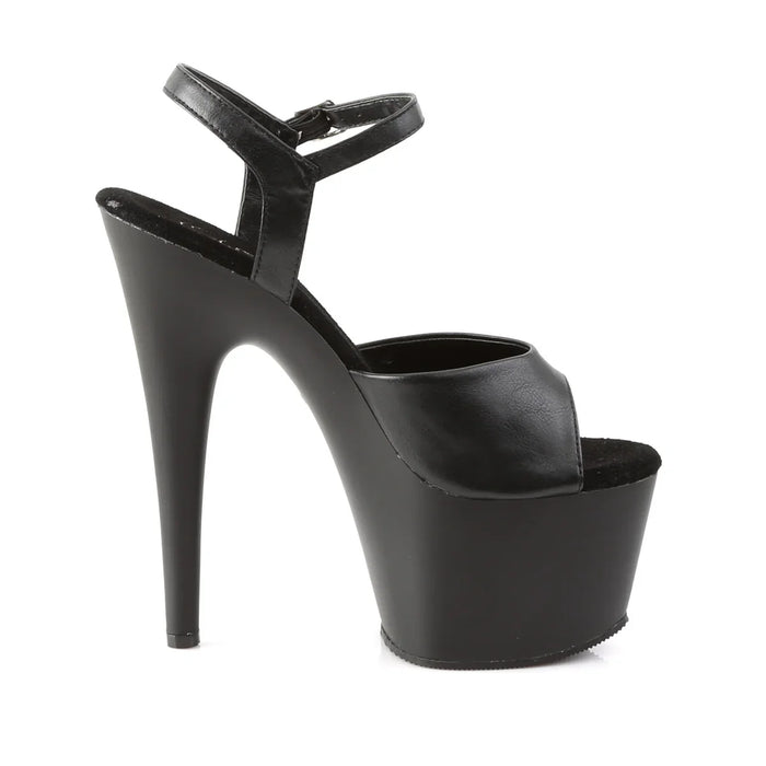 Sandalia Pleaser Adore ADO709/BPU/M - Negro - Mate 24/48 HRS - VIVE POLE