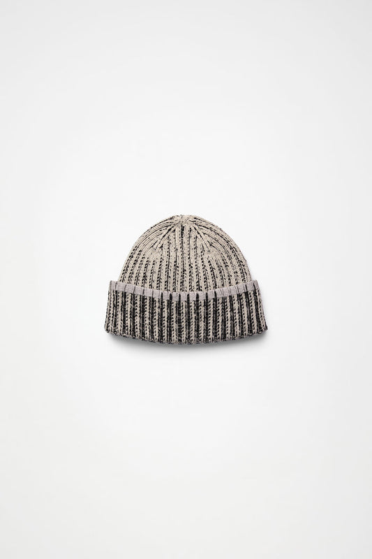 RAINS Sapa Knit Beanie Vintage White / Black Headwear