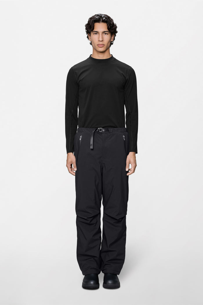 RAINS Sarna Puffer Pants Black Pants