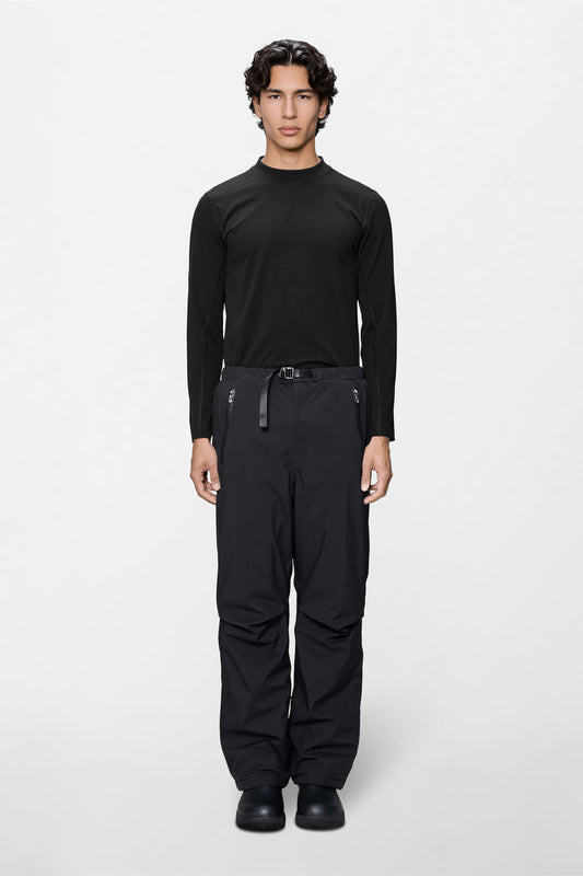 RAINS Sarna Puffer Pants Black Pants