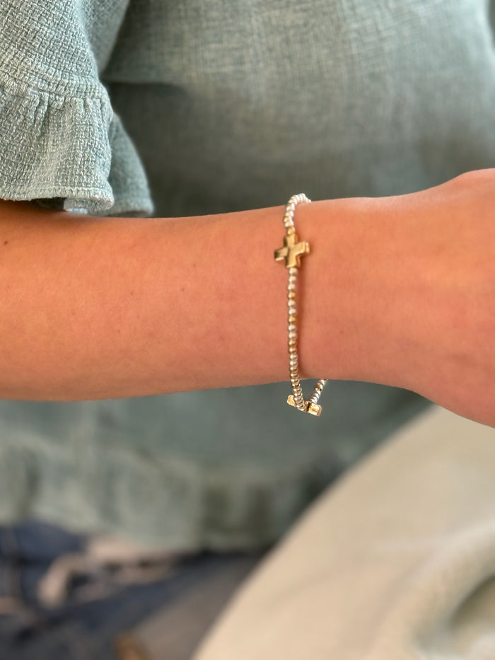 Mixed Metal Bracelet