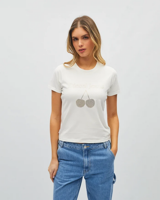 Selena Tee Dove White