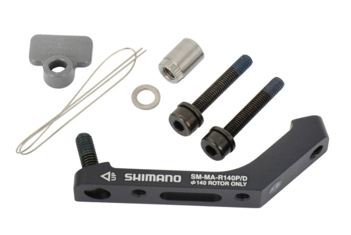 Shimano Rear Post Mount(Caliper) to Flat Mount Adapter for 140/160mm