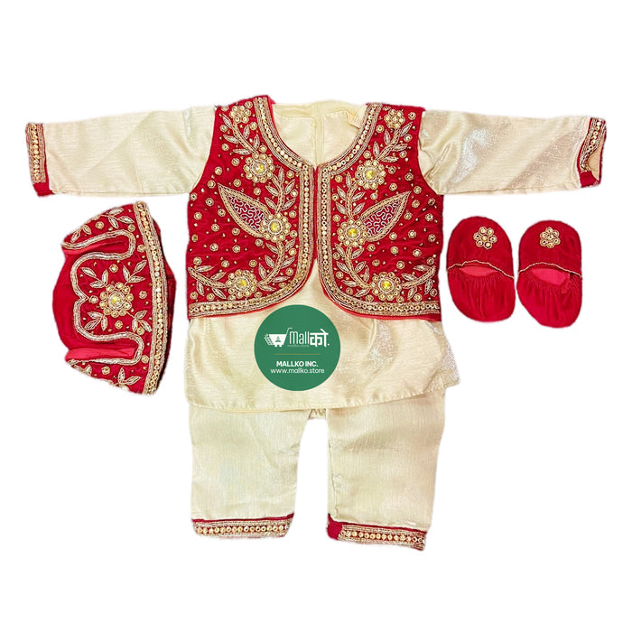 Gold & Red, 4–8 Months