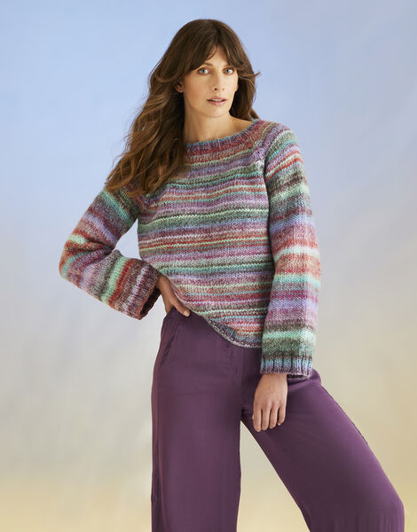 Sirdar Pattern 10702 Whirlpool Sweater