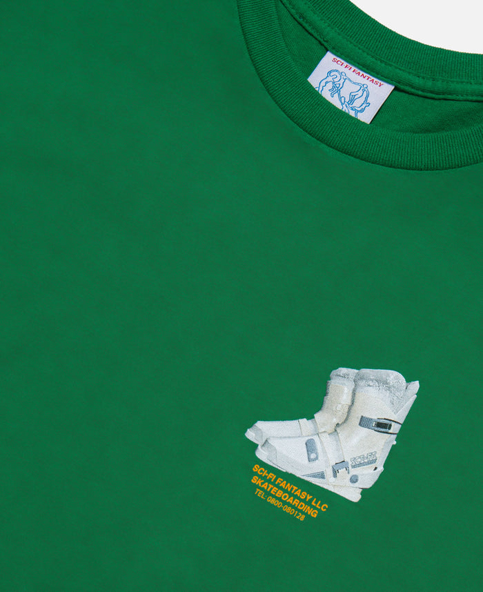 Ski Boot T-Shirt (Green)