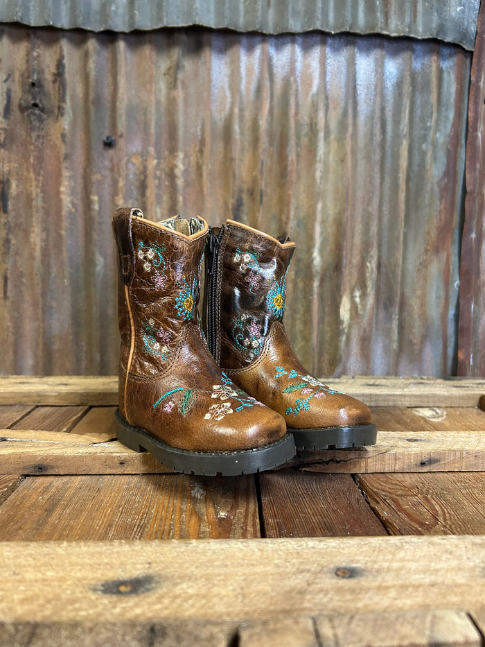Smoky Mountain Floralie Toddler Western Boot