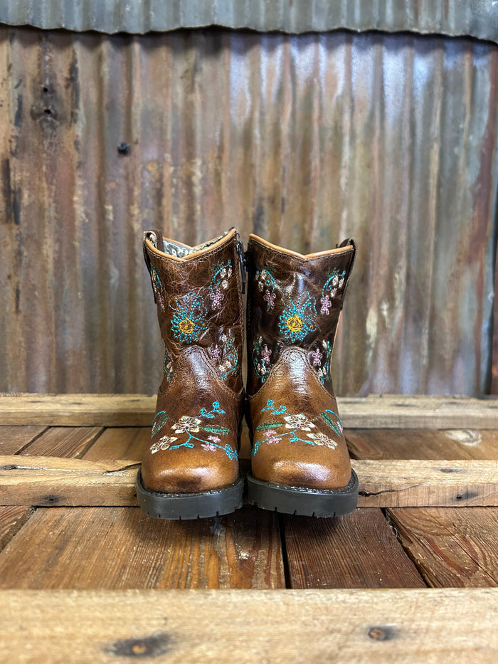 Smoky Mountain Floralie Toddler Western Boot