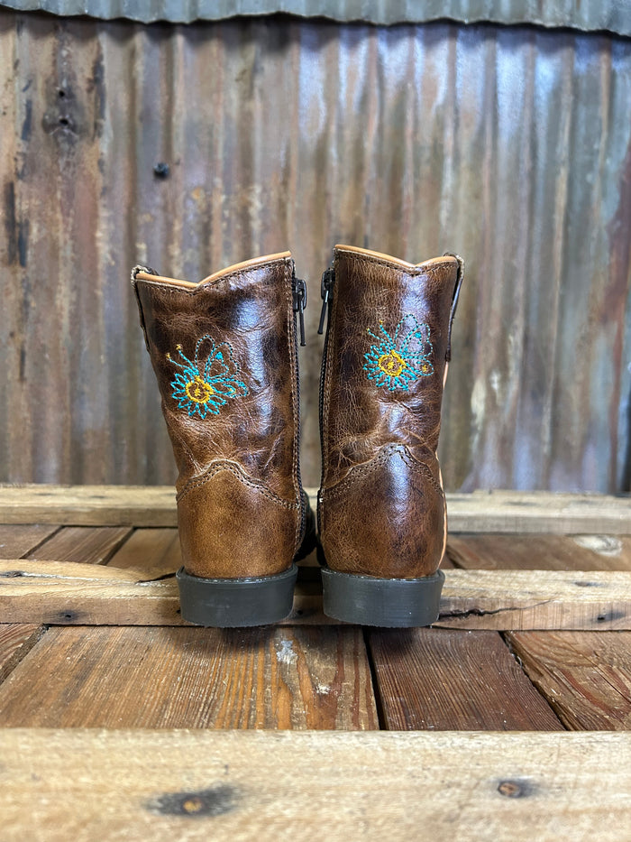 Smoky Mountain Floralie Toddler Western Boot