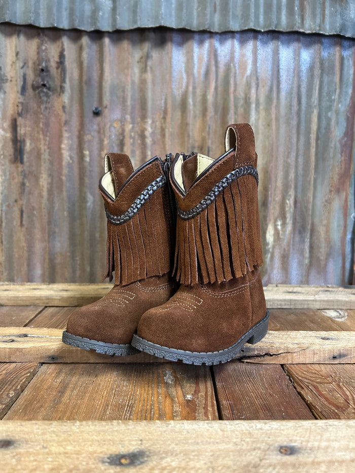Smoky Mountain Hopalong Fringe Toddler Western Boot