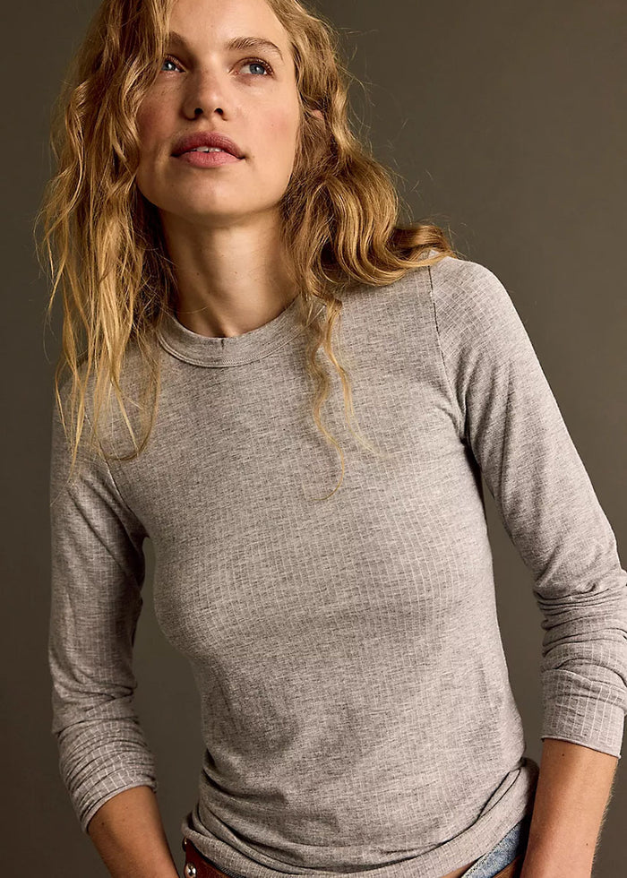 So Soft Seamless Long Sleeve - Heather Grey