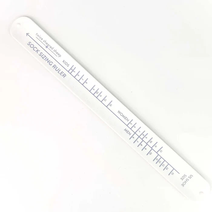 Sock Sizing Ruler Bracelet