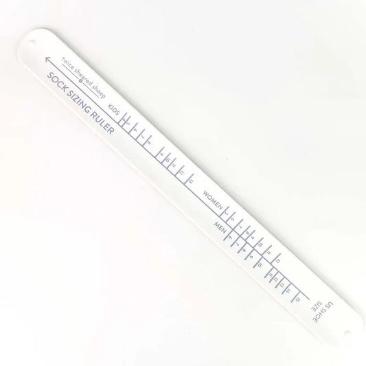 Sock Sizing Ruler Bracelet