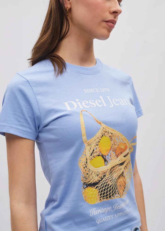 Solange Tee Blue Daisy