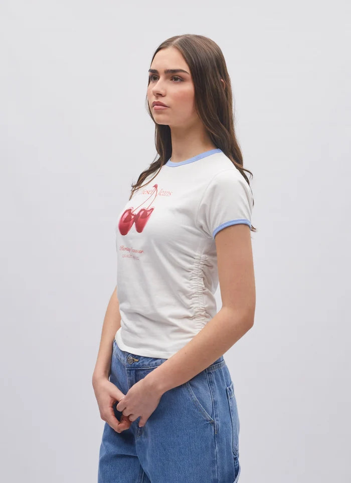 Soleil Tee Dove White