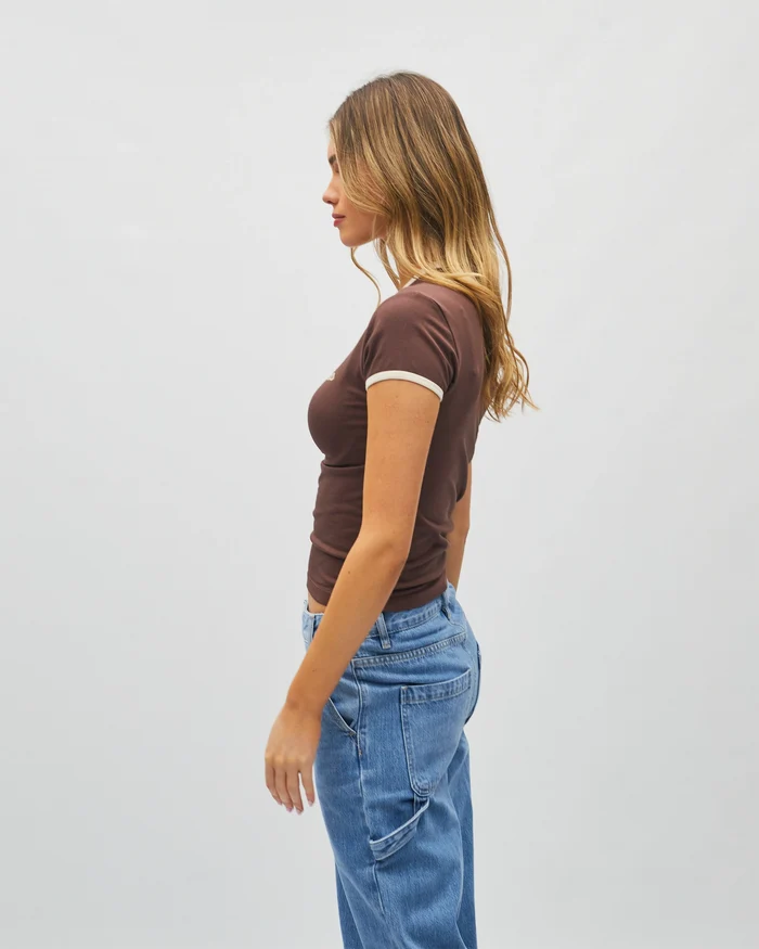 Solstice Tee Teddy Brown