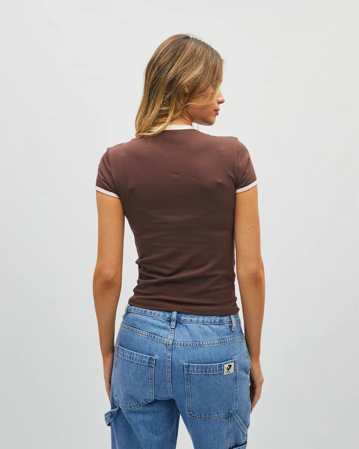Solstice Tee Teddy Brown
